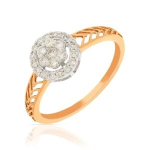 14k yellow gold, one size, prong setting, white stone, eye clean, modern style, women's anniversary & birthday gift