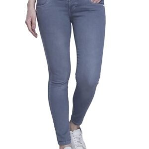 embroidery waist jeans for women